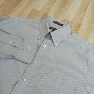 Nordstrom Dress Shirt Mens‎ 15.5/33 Long Sleeve Cotton Button Down Wrinkle Free
